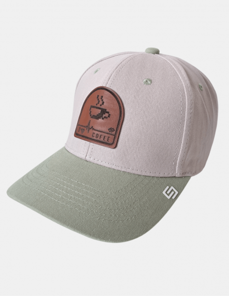 Gorra Curva Love Coffee Parche Pixel | Sttikup