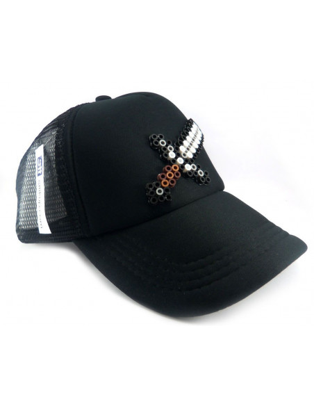 Gorra Trucker Pixel Art 3D - Espada de Hierro | Sttikup