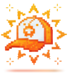 Gorra 3D Pixel Art Terminada